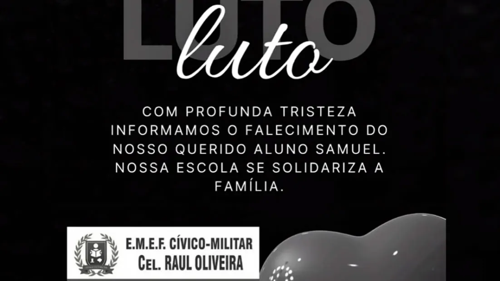 Guaíra - 97.7 - Santa Rosa - RS — Samuel Edson Härtge da Silva recebeu atendimento na escola, foi encaminhado à UPA e posteriormente transferido para a UTI. Fonte: Jornal Noroeste