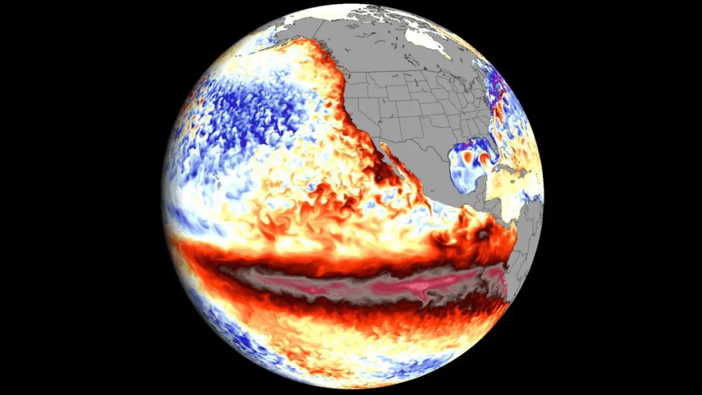 Guaíra - 97.7 - Santa Rosa - RS — Análise do Cemaden projeta ao menos seis episódios entre setembro e dezembro, com possibilidade de número maior caso o El Niño alcance intensidade excepcional; temperaturas podem ficar até 3°C acima da média em algumas áreas, enquanto 35% do território nacional já apresenta risco alto de incêndios. Fonte: Jornal Noroeste